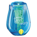 Twist-n-Sharp Pencil Sharpener, One-Hole, 3.5 x 1.25 x 5.5, Randomly Assorted Colors