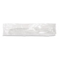 Individually Wrapped Mediumweight Cutlery, Spoon, Plastic, White, 1,000/Carton