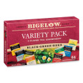 Variety Pack Assorted Tea Bags, Individually Wrapped, 64 Tea Bags/Box