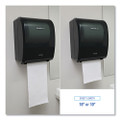 Xtra Electronic Hand Towel Dispenser, 12.31 x 9.31 x 15.94, Black