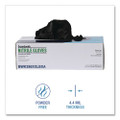 396 Series Disposable General-Purpose Nitrile Gloves, Powder-Free, XX-Large, 4.4 mil Thick, 9.5" Long, Black, 100/Box