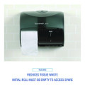 Xtra Twin-Roll Controlled Bath Tissue Dispenser, 11.13 x 7.38 x 8.88, Translucent Black