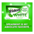 Sugar-Free Gum, White Spearmint, 16 Sticks/Pack, 9 Packs/Box