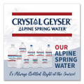 Natural Alpine Spring Water, 16.9 oz Bottle, 35/Carton