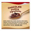 Pudding Cups, Chocolate, 3.5 oz Cup, 48/Carton