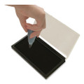 2000 PLUS One-Color Felt Stamp Pad, #1, 4.25 x 2.75, Black, 12/Carton