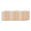 Perform Hardwound Roll Towels for Tandem Dispensers, 1-Ply, 7.5" x 1,050 ft, Natural, 6/Carton