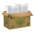 ClearPac SafeSeal rPET Tamper-Resistant/Evident Containers, Embossed Bottom, 32 oz, 6.37 x 7.15 x 2.58, Clear, 200/Carton