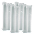 ClearPac SafeSeal Tamper-Resistant, Tamper-Evident Containers, 3.72 x 4.2 x 1.97, Clear, Plastic, 400/Carton