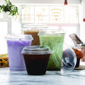 Prima Strawless Plastic Lids, Fits 9 oz to 20 oz Cold Cups, Clear, 1,000/Carton
