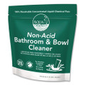 Non-Acid Bathroom and Bowl Cleaner, Lavender Scent, 6 g Packet, 80 Packets/Bag, 4 Bags/Carton