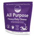 All Purpose Heavy-Duty Cleaner Starter Pack with 32 oz Empty Spray Bottle, Lavender Scent, 12 Chem Pacs/Carton