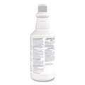 Crew Restroom Floor and Surface Non-Acid Disinfectant Cleaner Empty Spray Bottle, 32 oz, Clear
