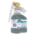 Crew Restroom Floor/Surface Non-Acid Disinfectant Cleaner, Fresh, 50.7 oz Bottle, 2/Carton