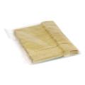 Bamboo Cutlery, Mediumweight Fork, Paper, Light Golden, 100/Pack, 10 Packs/Carton