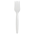 SmartStock Plastic Cutlery Refill, Series-B, Mediumweight Fork, White, 40/Pack, 24 Packs/Carton