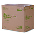 GreenStripe Paper Food Containers, 32 oz, 7.28" dia x 2.48", White, 300/Carton