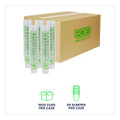 GreenStripe PLA Cold Cups, 10 oz, Plastic, Clear, 1,000/Carton