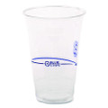 BlueStripe Recycled Content Clear Plastic Cold Drink Cups, 24 oz, 600/Carton