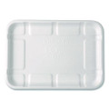 Meat and Produce Food Trays, 8.5 x 6.2 x 0.5, White, Sugarcane Fiber, 400/Carton