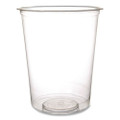Round Deli Containers, 32 oz, 4.63" Diameter x 5.5" h, Clear, Plastic, 500/Carton
