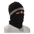 N-Ferno 6831 Reflective Balaclava Face Mask 3-in-1, Polyester, One Size Fits Most, Black