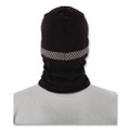 N-Ferno 6831 Reflective Balaclava Face Mask 3-in-1, Polyester, One Size Fits Most, Black