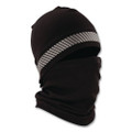 N-Ferno 6831 Reflective Balaclava Face Mask 3-in-1, Polyester, One Size Fits Most, Black