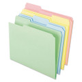 Pastel Colored File Folders, 1/3-cut Tabs: Assorted, Letter Size, Assorted Colors, 100/box Pastel Colored File Folders, 1/3-cut Tabs: Assorted, Letter Size, Assorted Colors, 100/box