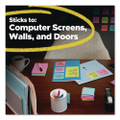 Pop-up Notes Summer Joy Collection Colors, Cabinet Pack, 3" x 3", Assorted Colors, 90 Sheets/Pad, 18 Pads/Pack
