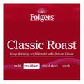 Classic Roast Ground Coffee, 40.3 oz Canister, 6/Carton