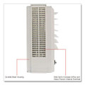Unit Heater Horizontal or Vertical Downflow, Multi-Watt, 7,500/10,000 W, 19 x 8.5 x 21.44, White