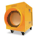 Portable Electric Heater, 15,000 W, 16.62 x 24.5 x 23, Yellow