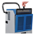 Commercial Dehumidifier with Humidistat, 70 Pints, 17 x 20.31 x 32.5, Gray