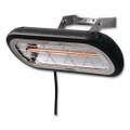 Infrared Patio Heater Low Glare, 1,500 W, 3 x 7 x 7.5, Black