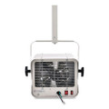 Unit Heater Horizontal Downflow with Remote, 4,700/7,500 W, 14.68 x 15 x 12.5, White