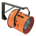Electric Salamander Heater with Adjustable Thermostat, 15,000 W, 23.03 x 20 x 24.68, Orange