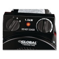 Portable Electric Space Heater, 1,500 W, 11.25 x 14.75 x 17.5, Black