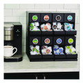 K-Cup Organizer, 17.8 x 14.57 x 17.28, Black
