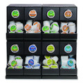 K-Cup Organizer, 17.8 x 14.57 x 17.28, Black