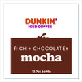 Mocha Iced Coffee Drink, 13.7 oz Bottle, 12/Carton