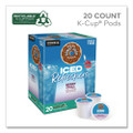 ICED Refreshers K-Cup Pods, Berry Chill, 20/Box