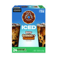 Iced Duos Cookies + Caramel Iced Coffee K-Cup Pods, 24/Box
