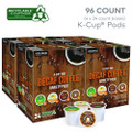 Decaf Variety Coffee K-Cups, Assorted Flavors, 96/Carton