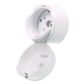 SofPull Mini Center-Pull Single-Roll Bath Tissue Dispenser, 8.75 x 7 x 9, White