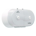 SofPull Mini Center-Pull Twin-Roll Bath Tissue Dispenser, 16.1 x 7 x 9, White