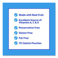 Fruit Snacks, Mixed Fruit, 0.8 oz Pouch, 66 Pouches/Box