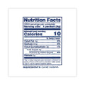 Sugar, 0.1 oz Packet, 2,000/Carton