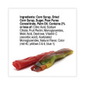 Fruit Roll-Ups Fruit Snacks, Strawberry and Tropical Tie-Dye Flavors, 0.5 oz, 72 Pouches/Carton