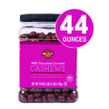 Milk Chocolate Covered Cashews, 44 oz Jar